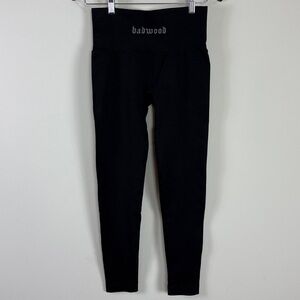 Badwood Harbody Seamless Black‎ Active Leggings in Black Size Medium